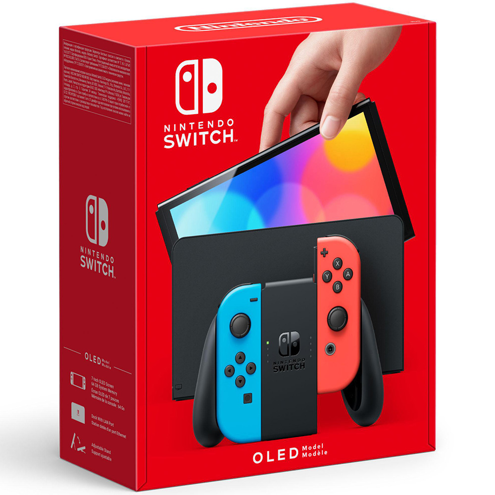 Nintendo Switch OLED (Rot/Blau)