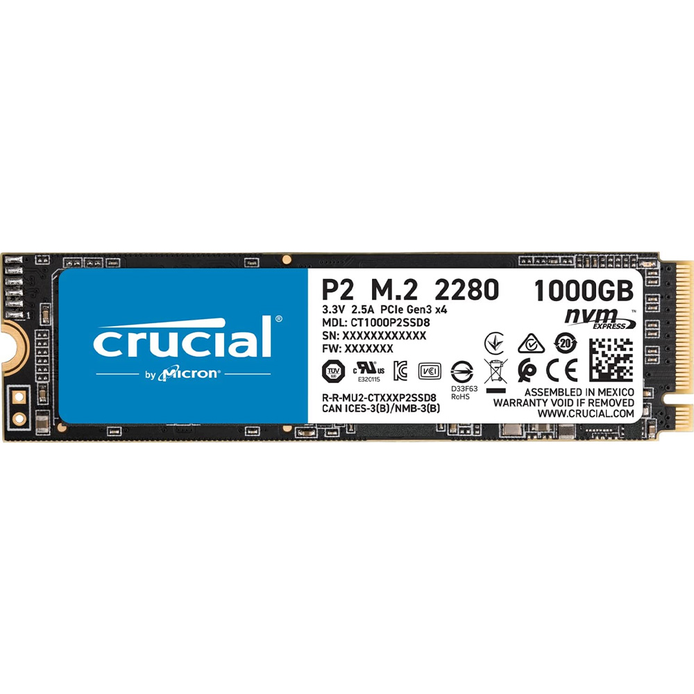 Crucial P2 1 TB SSD