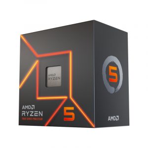 AMD Ryzen 7600X mit sechs Kernen und bis 4,7 GHz