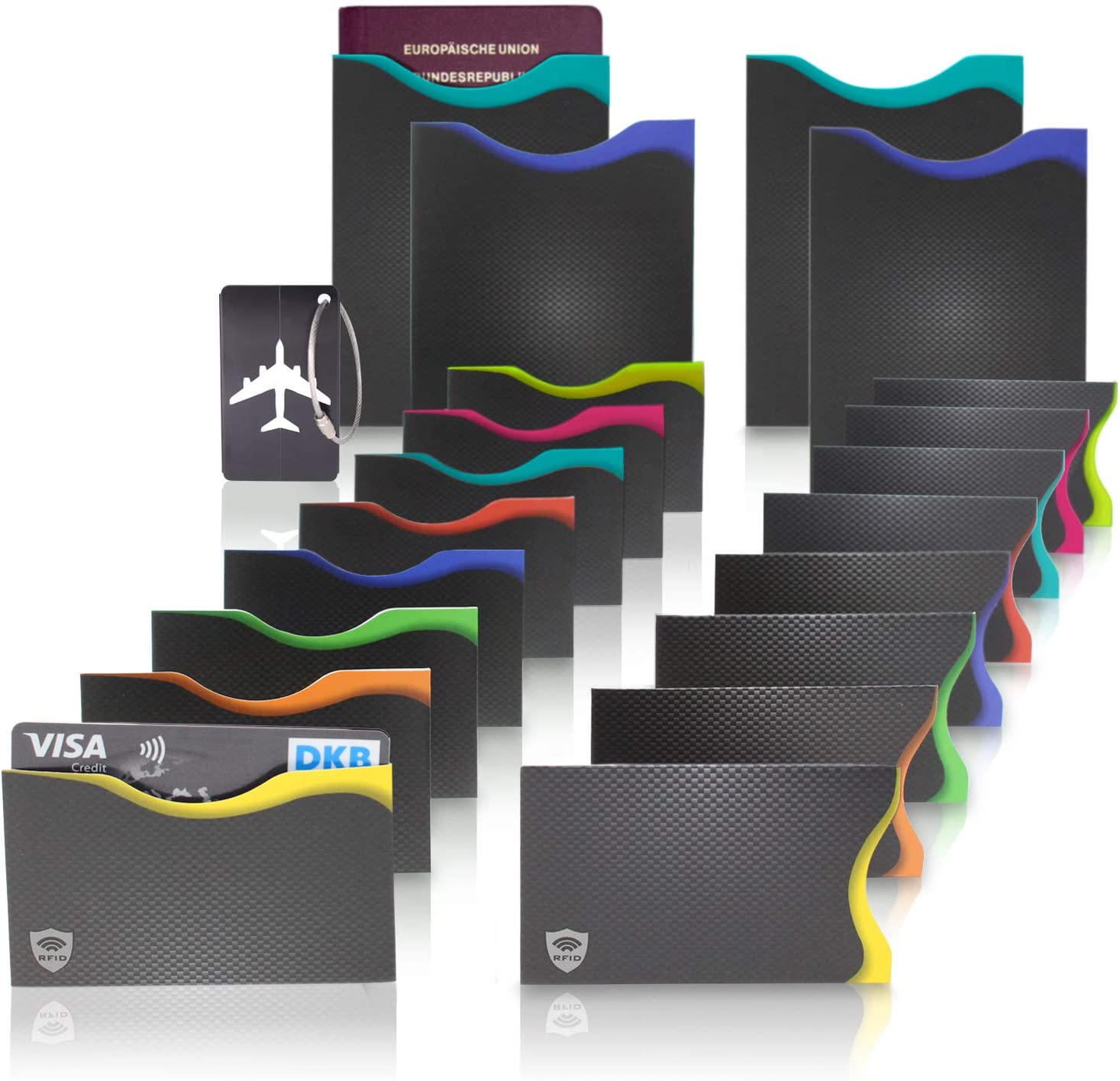 RFID-Schutzhüllen im Scheckkarten-Format