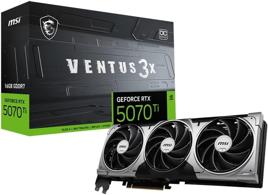 MSI Geforce RTX 5070 Ti Ventus 3X OC 16G