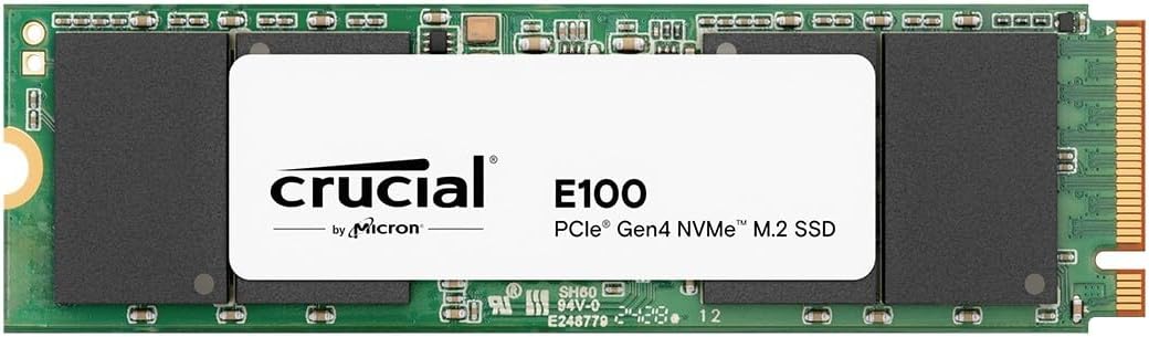 2 TB Crucial E100 PCIe Gen4 M.2
