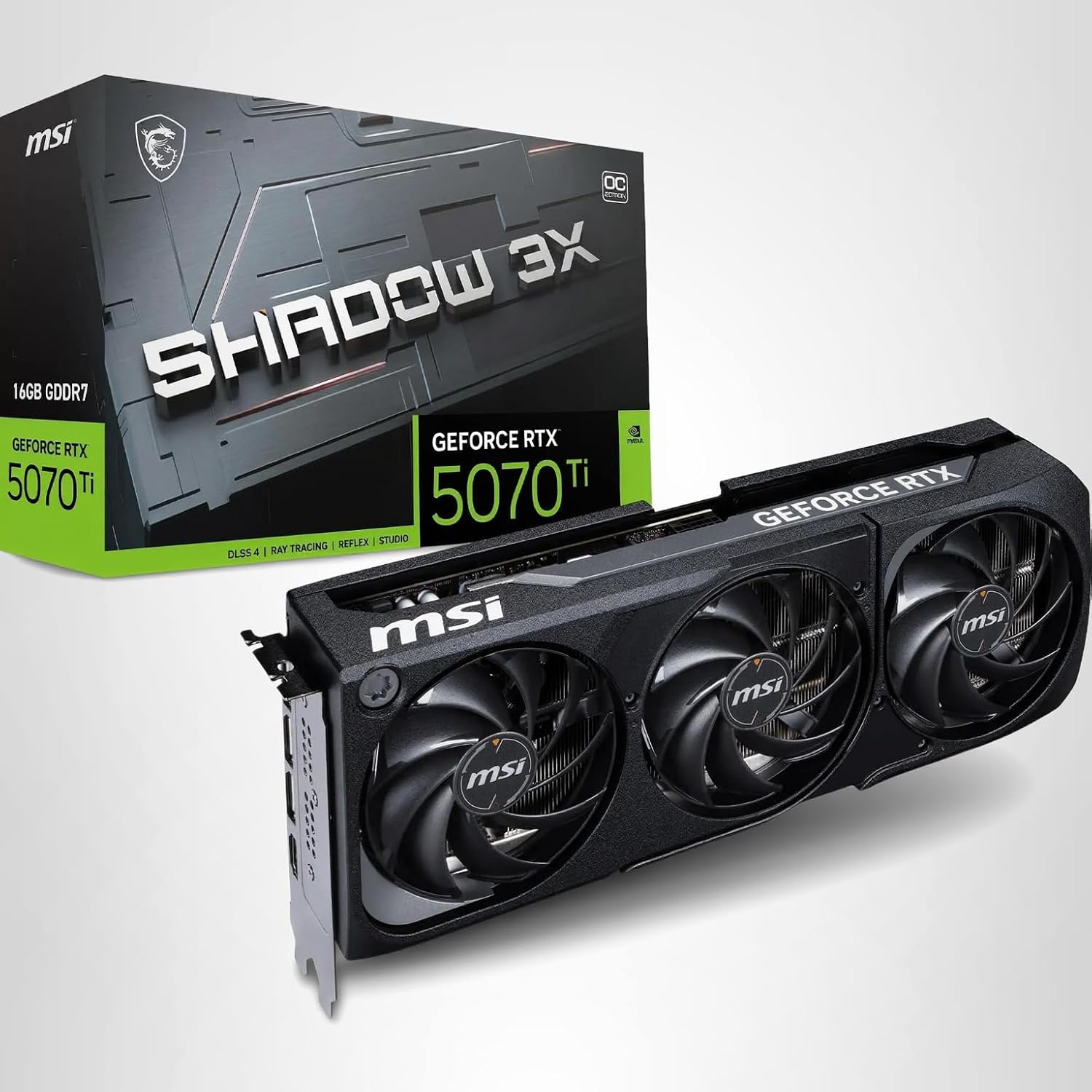 MSI Geforce RTX 5070 Ti Shadow 3X OC 16GB