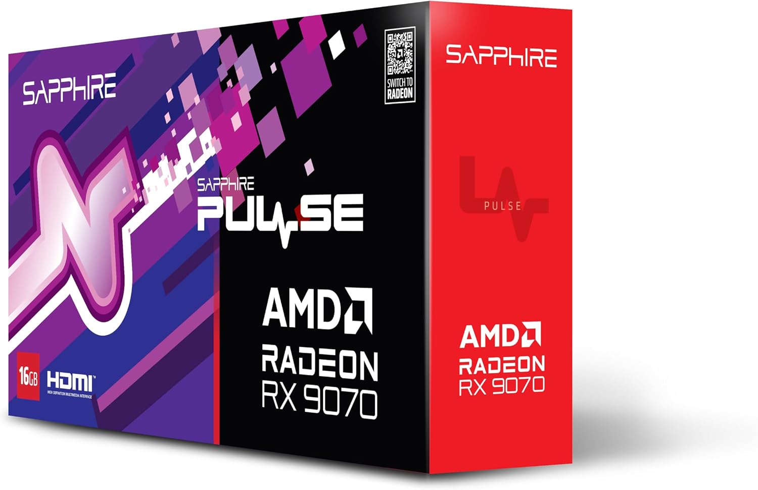 Sapphire Pulse AMD Radeon RX 9070 Gaming 16 GB