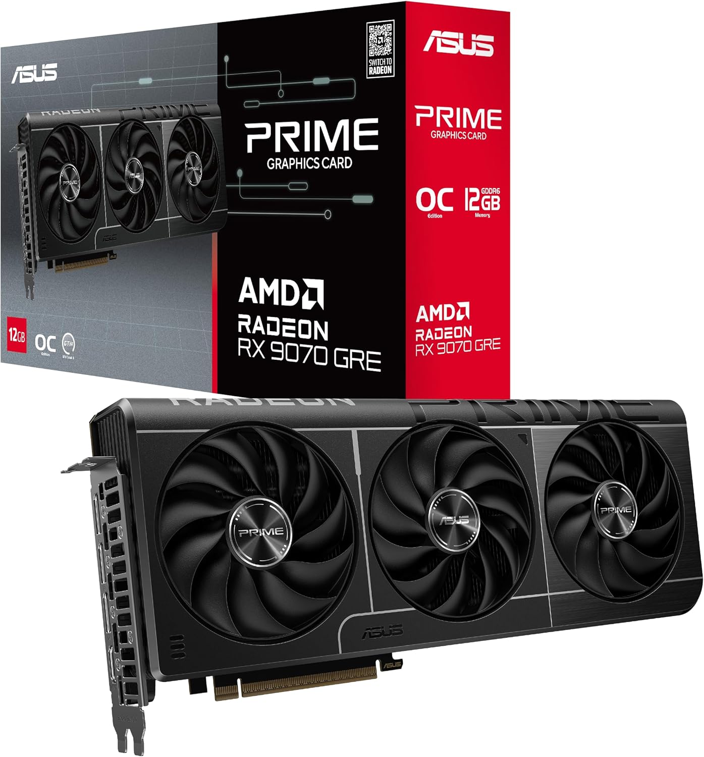 Asus AMD Radeon RX 9070 GRE OC Edition 12GB