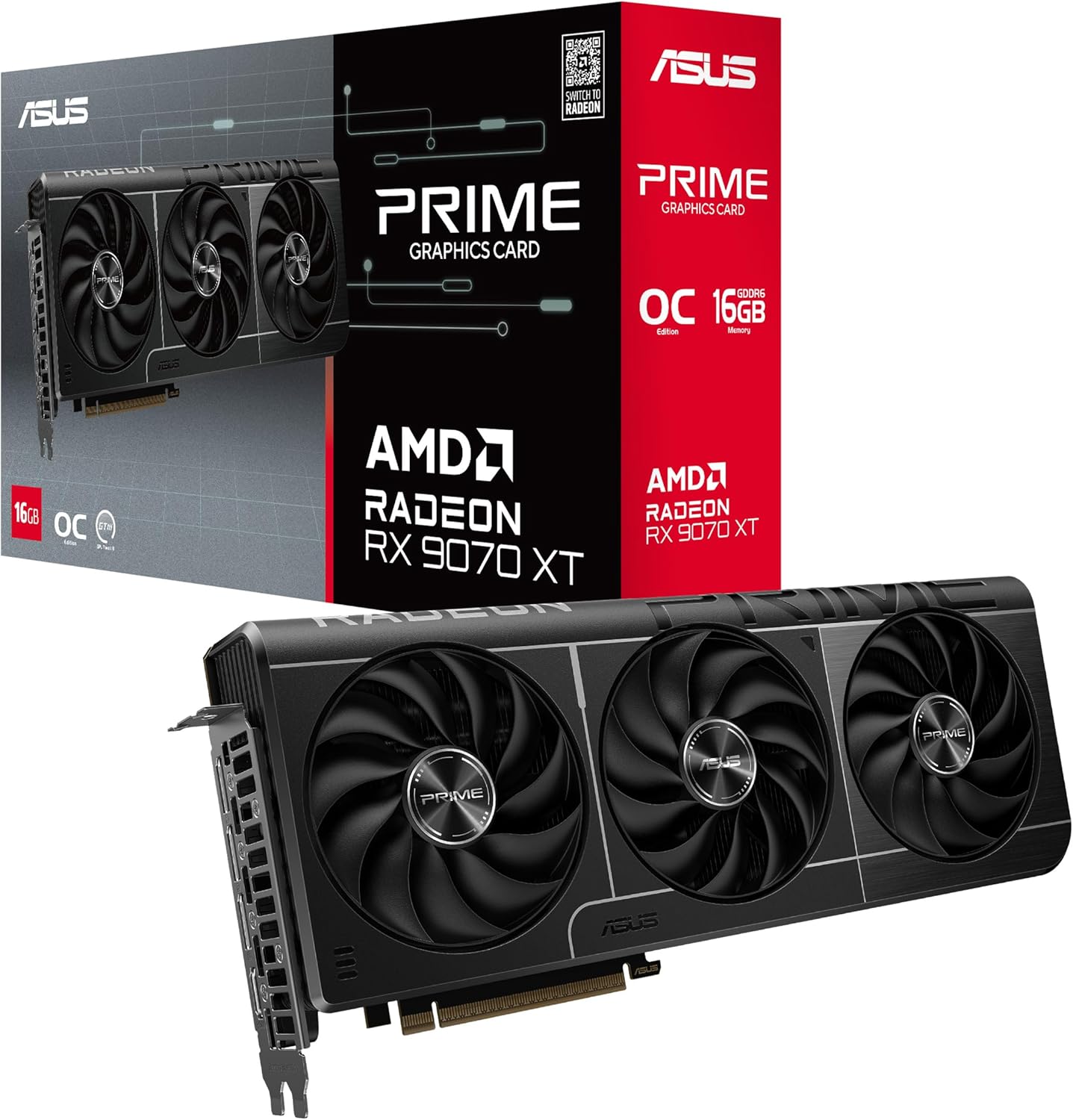 Asus Radeon RX 9070 XT Prime Gaming OC 16 GB