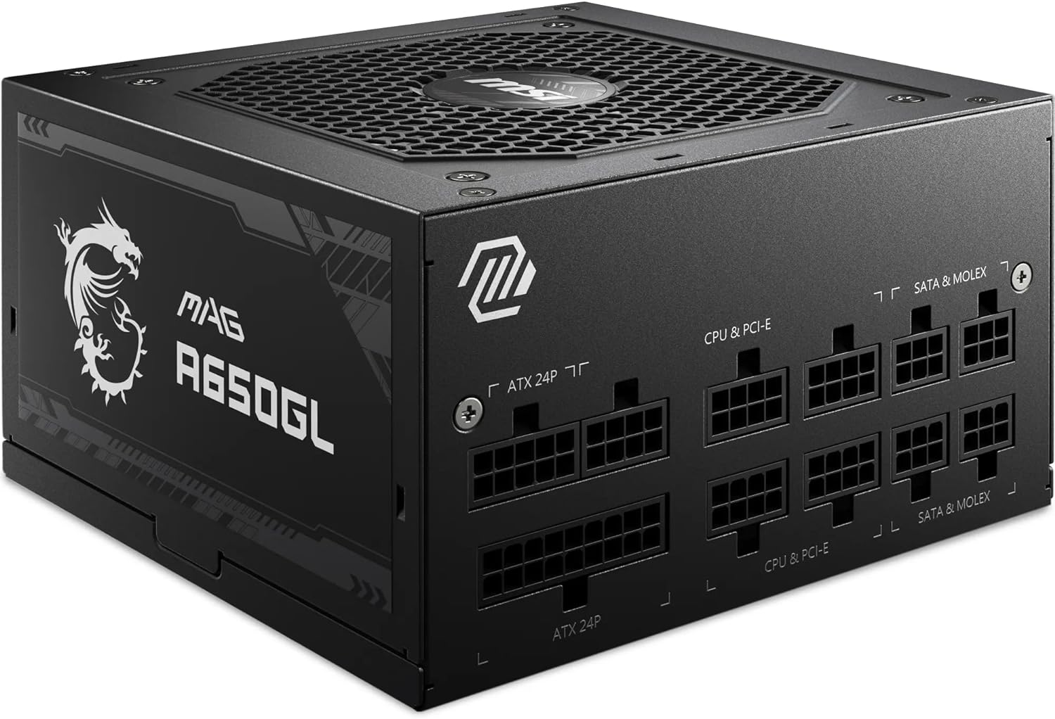 650 Watt MSI MAG A650GL 80+ Gold vollmodular