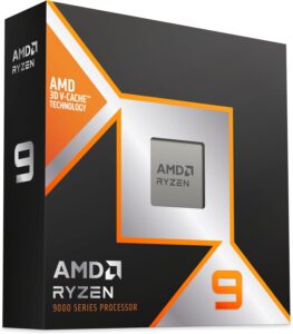 AMD Ryzen 9 9900X3D mit 12/24 Kernen und 3D-Cache