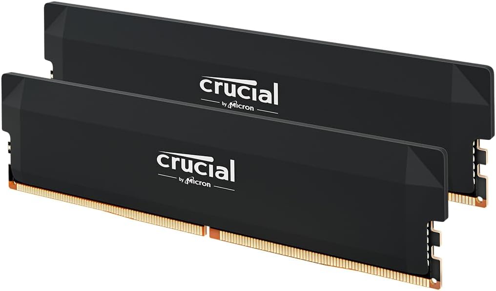 32 GByte (2x16GB) Crucial Pro DDR5-6000 CL36 RAM