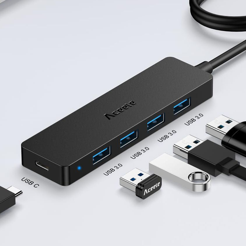 Aceele<br>USB 3.0-Hub