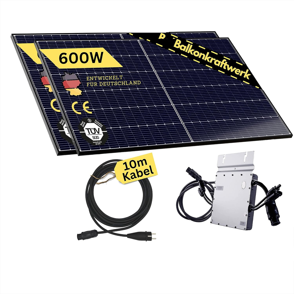 Flex-Energie 600W Balkonkraftwerk