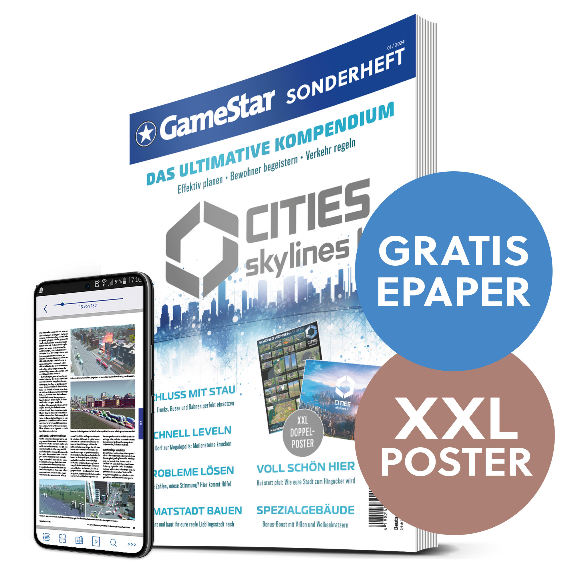 GameStar Sonderheft zu Cities: Skylines 2