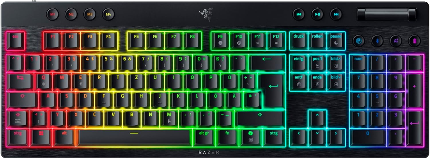 Razer BlackWidow V4 Low-Profile HyperSpeed