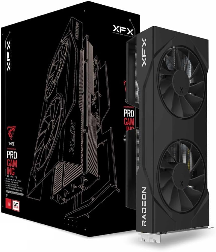 XFX Swift AMD Radeon RX 9060 XT OC Gaming 16 GB