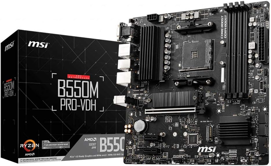 MSI B550M Pro-VDH AM4
