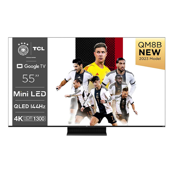 TCL QM8B –<br>55 Zoll Mini-LED-TV