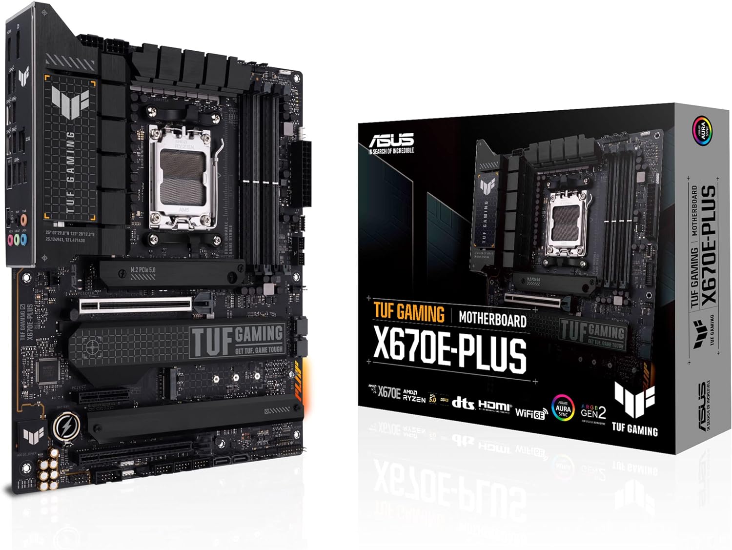 Asus TUF Gaming X670E-PLUS AM5 PCIe Gen5