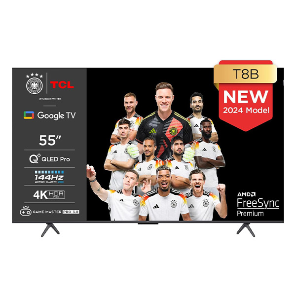 TCL T8B –<br>55 Zoll QLED-TV