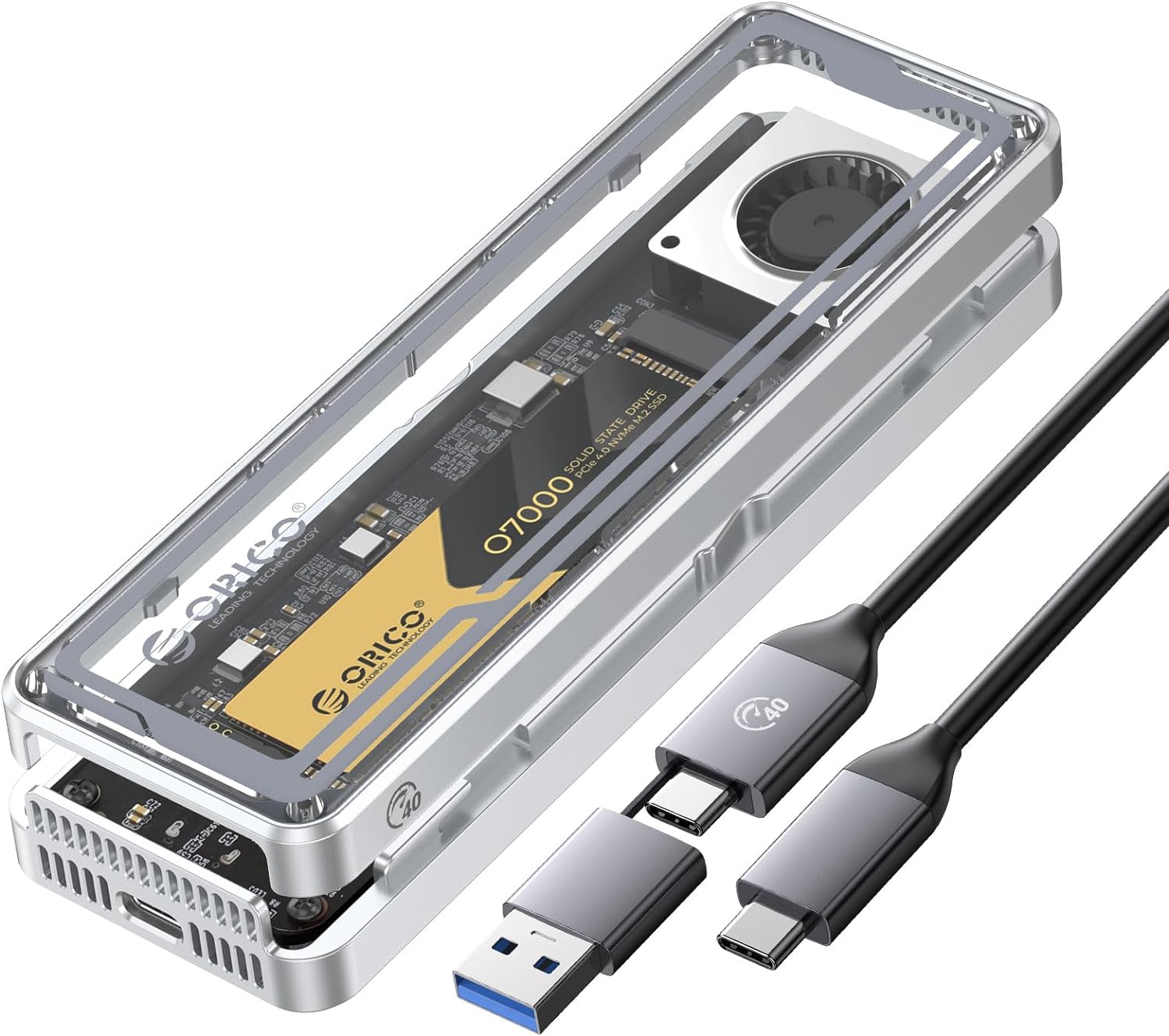 Orico 40 Gbps M.2 SSD Case