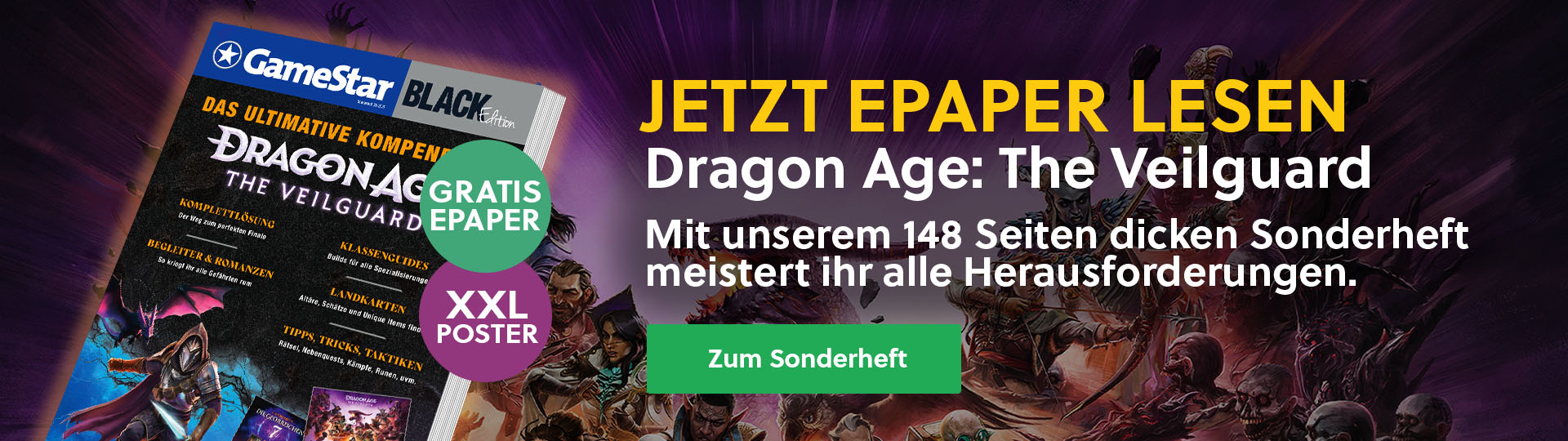 Zur GameStar Black Edition Dragon Age: The Veilguard im GameStar Shop