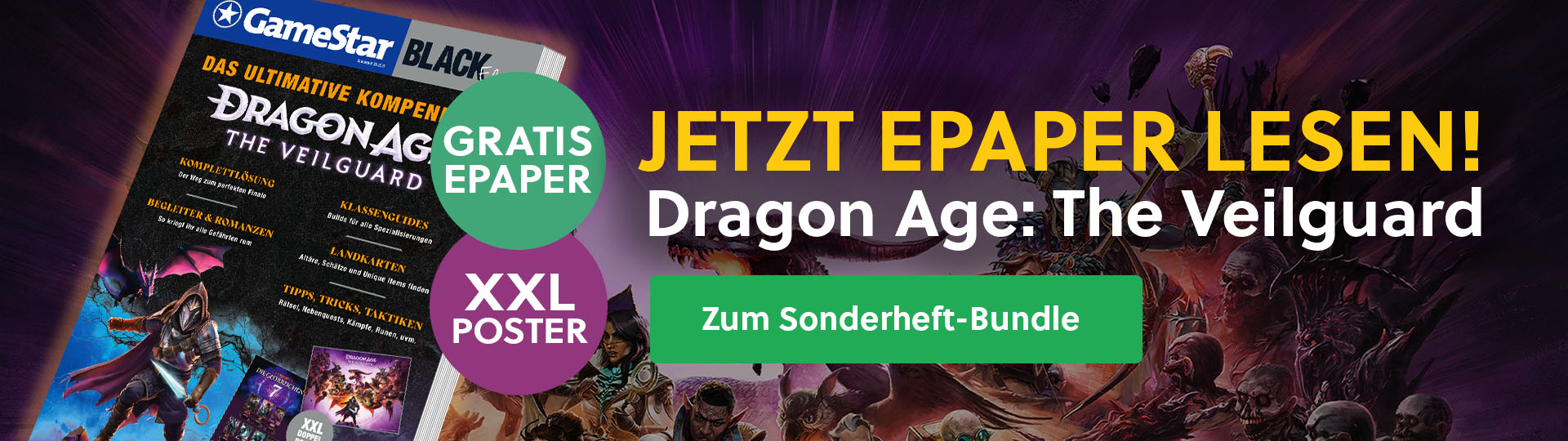 Zur GameStar Black Edition Dragon Age: The Veilguard im GameStar Shop