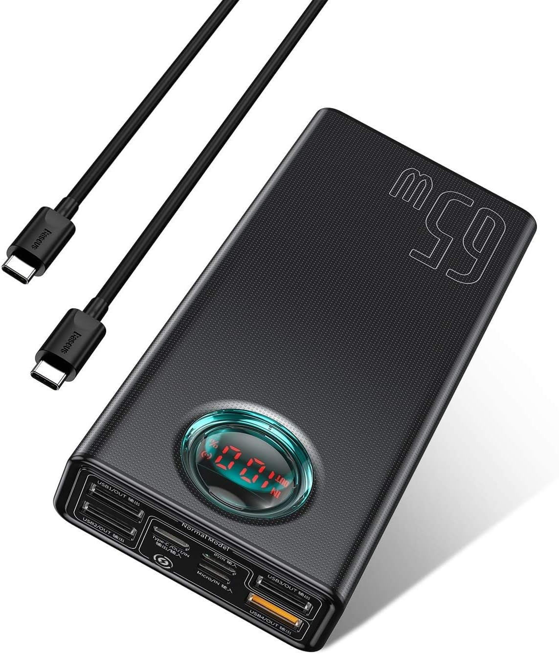 Baseus Powerbank mit 26.800 mAh und 65-Watt Leistung