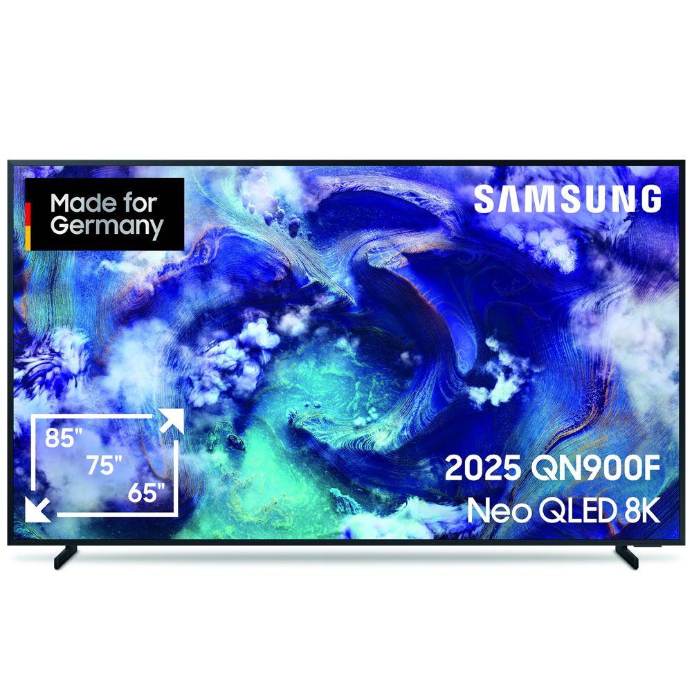 Samsung QN900F –<br>75 Zoll 8K Neo QLED-TV