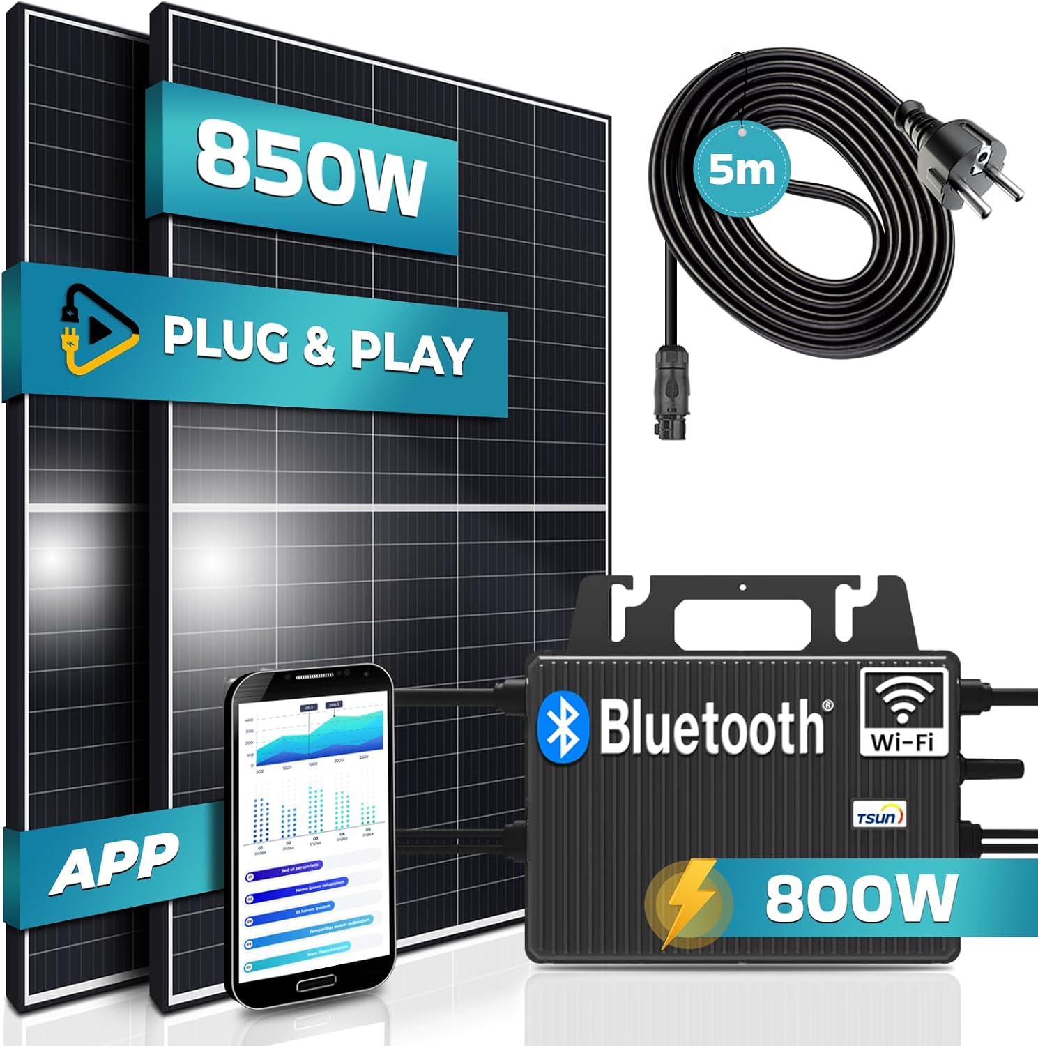 Preiswertes Balkonkraftwerk