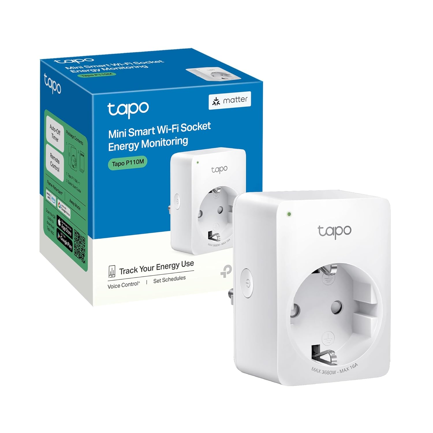 Tapo P110M Matter WLAN Steckdose