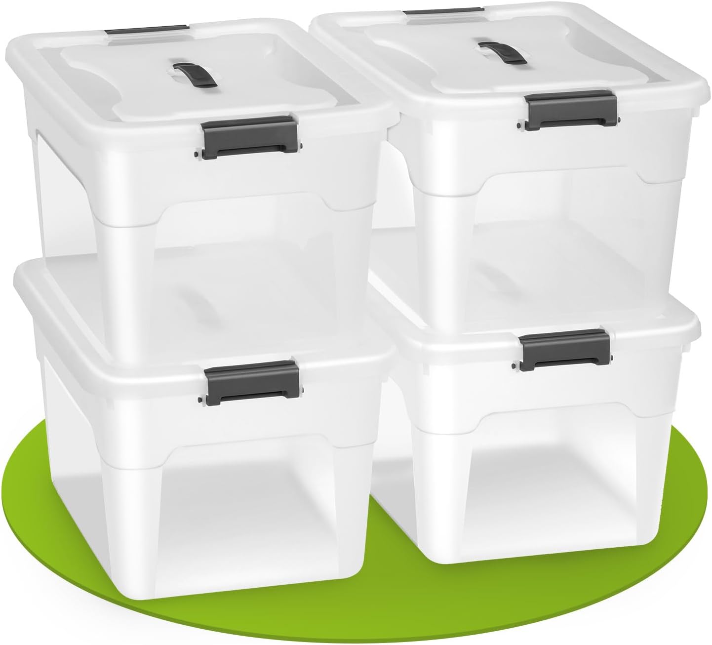 Jusky Aufbewahrungsboxen 4er-Set