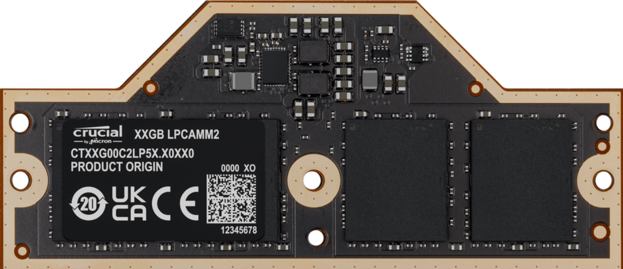 LPCAMM2 RAM Notebook Speicher