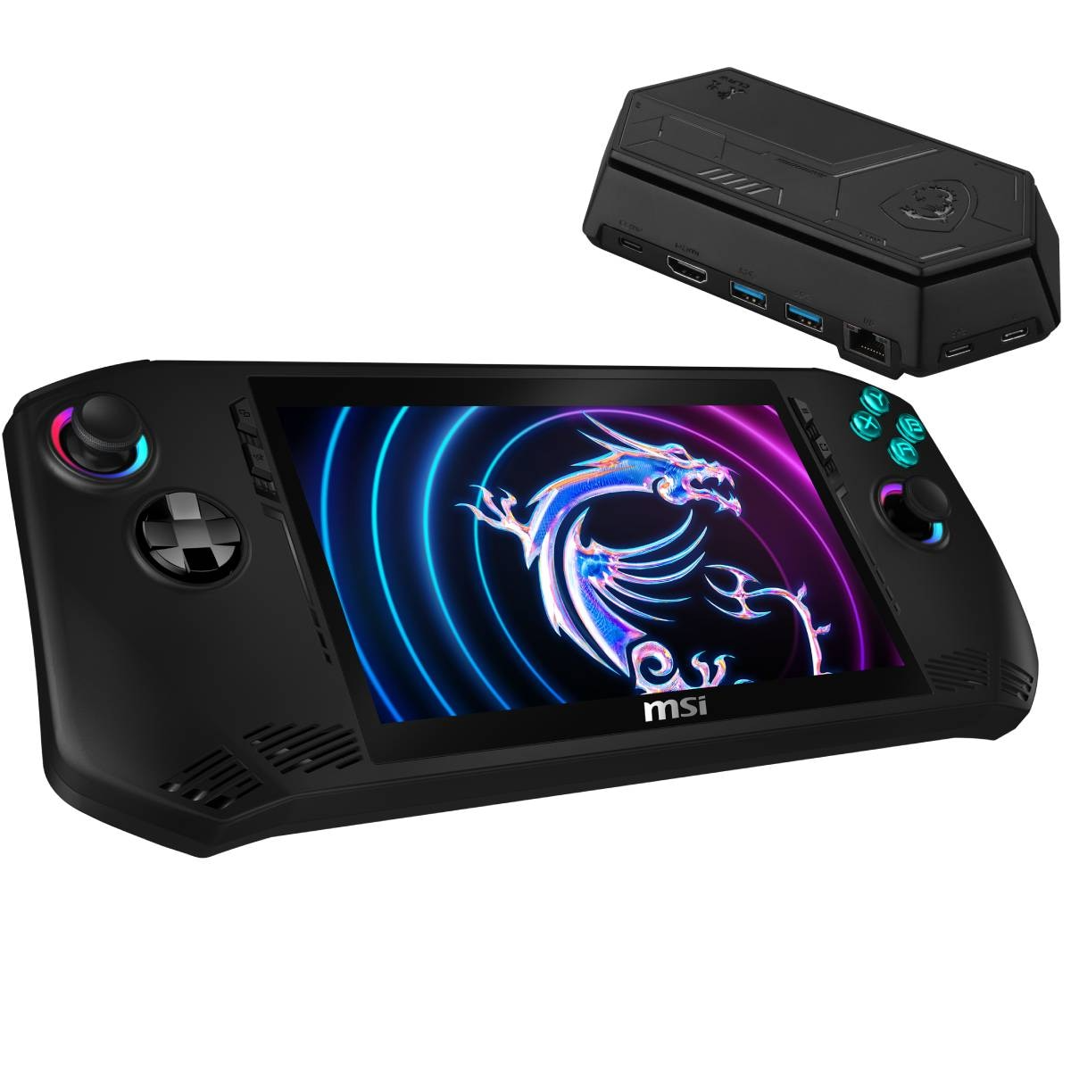 MSI Claw A1M mit Dockingstation