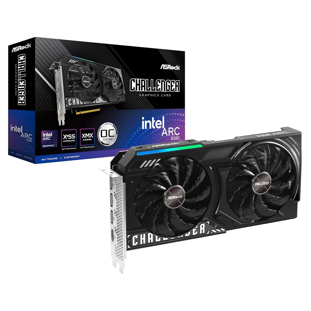 Intel ARC B580<br>– 12 GB VRAM