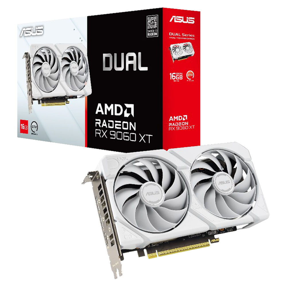 AMD Radeon RX 9060 XT<br>– 16 GB VRAM