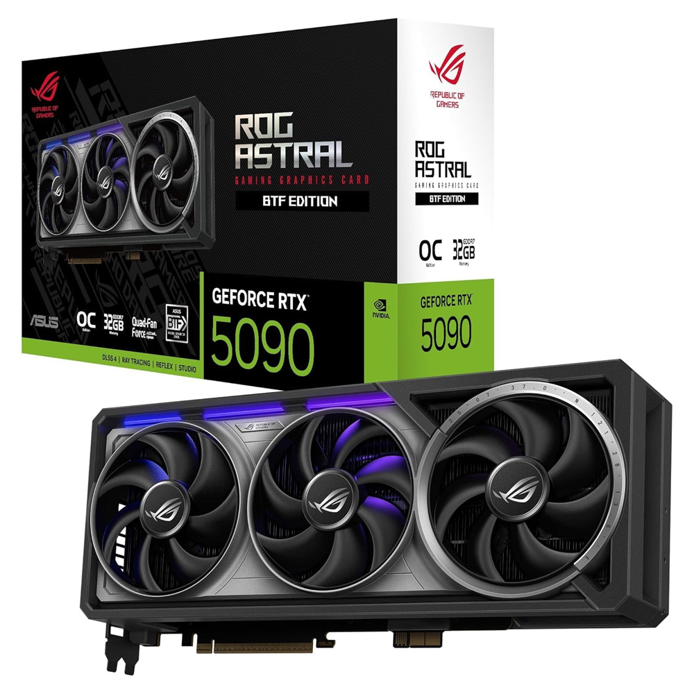 Nvidia RTX 5090<br>– 32 GB VRAM