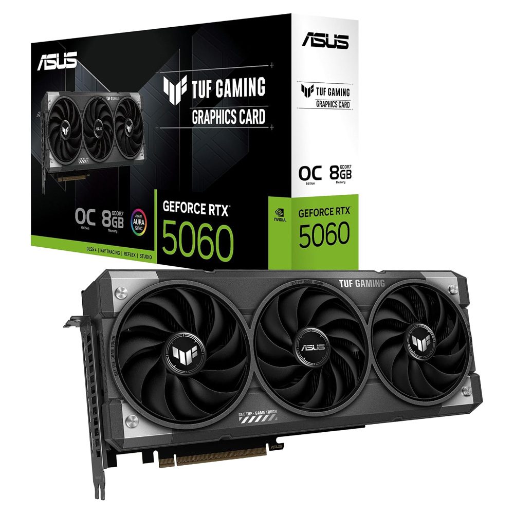 Nvidia RTX 5060<br>– 8 GB VRAM