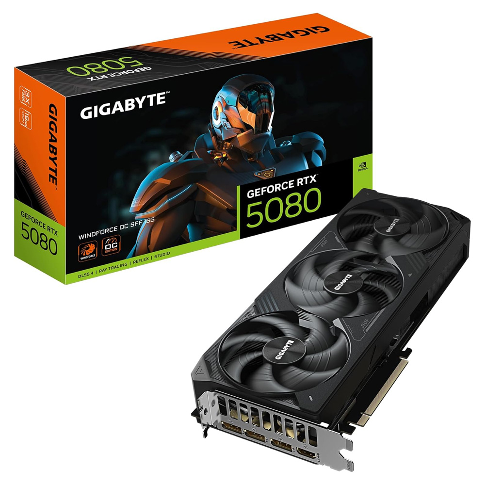Nvidia RTX 5080<br>– 16 GB VRAM