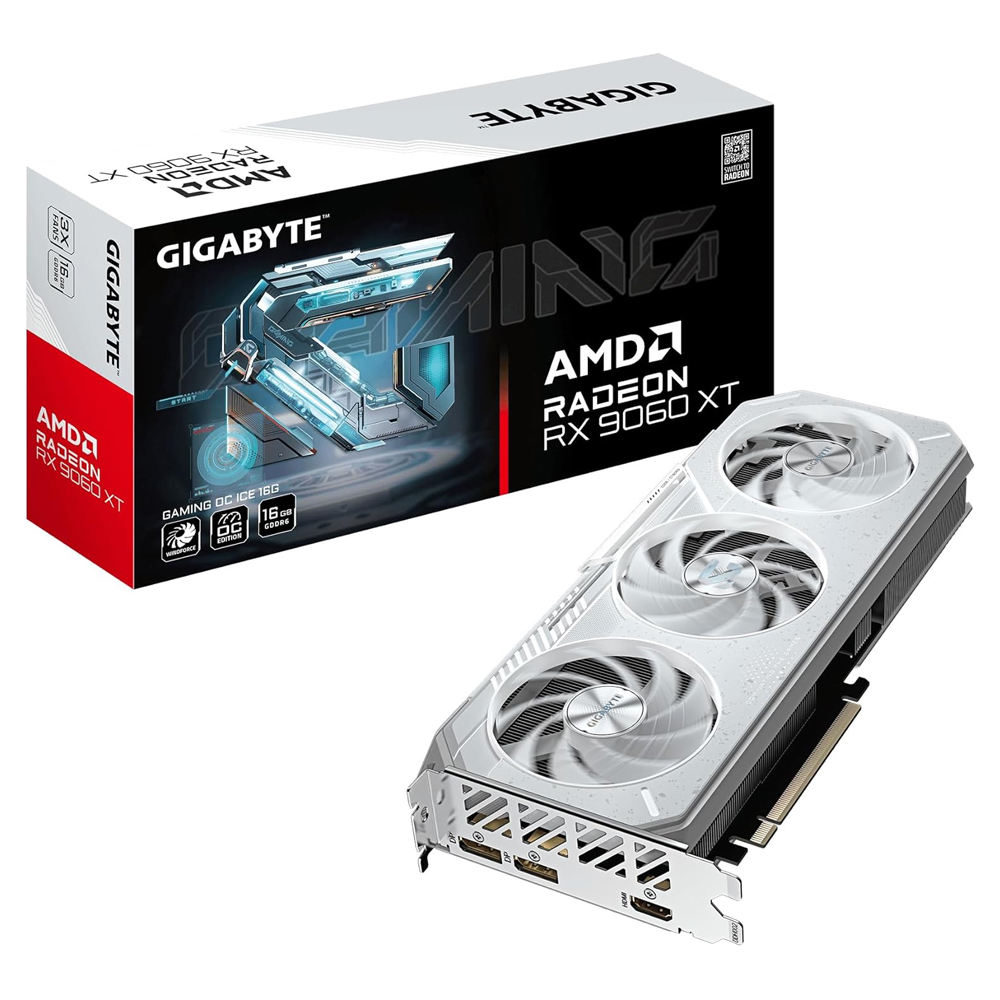 AMD Radeon RX 9060 XT<br>– 16 GB VRAM
