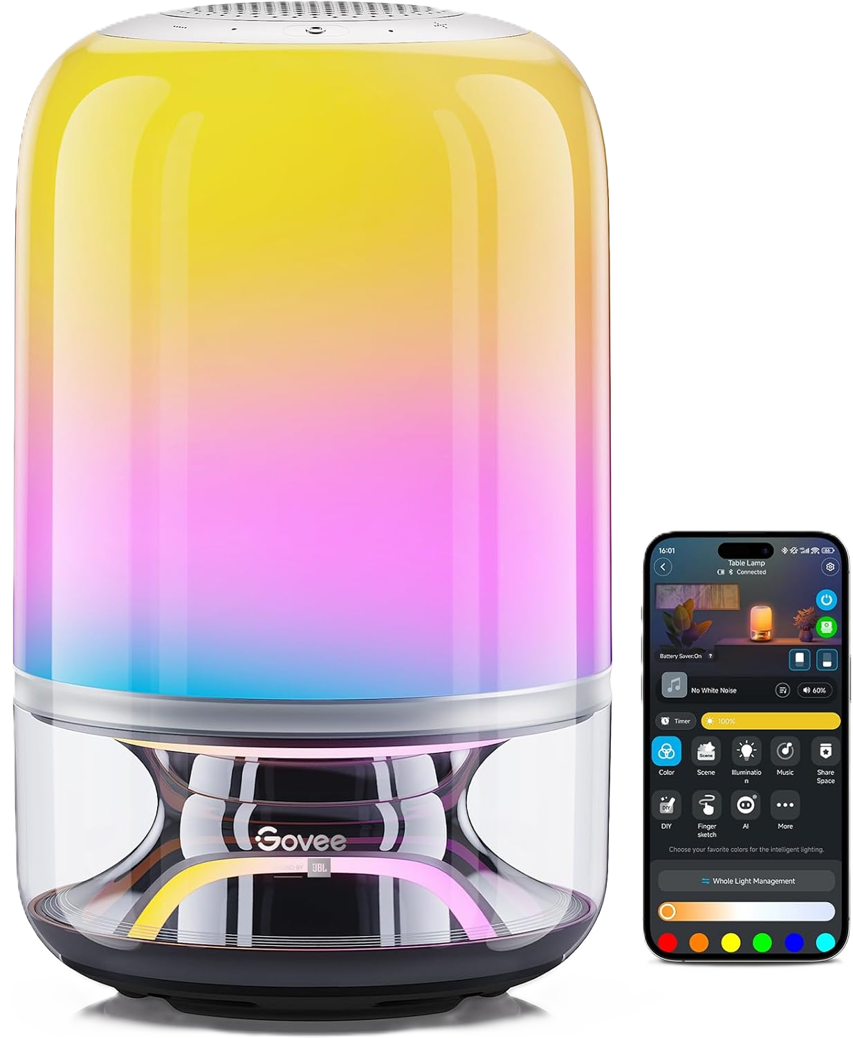 Govee Tischlampe 2 Pro x Sound von JBL