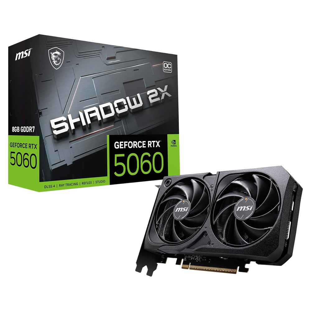 Nvidia RTX 5060<br>– 8 GB VRAM
