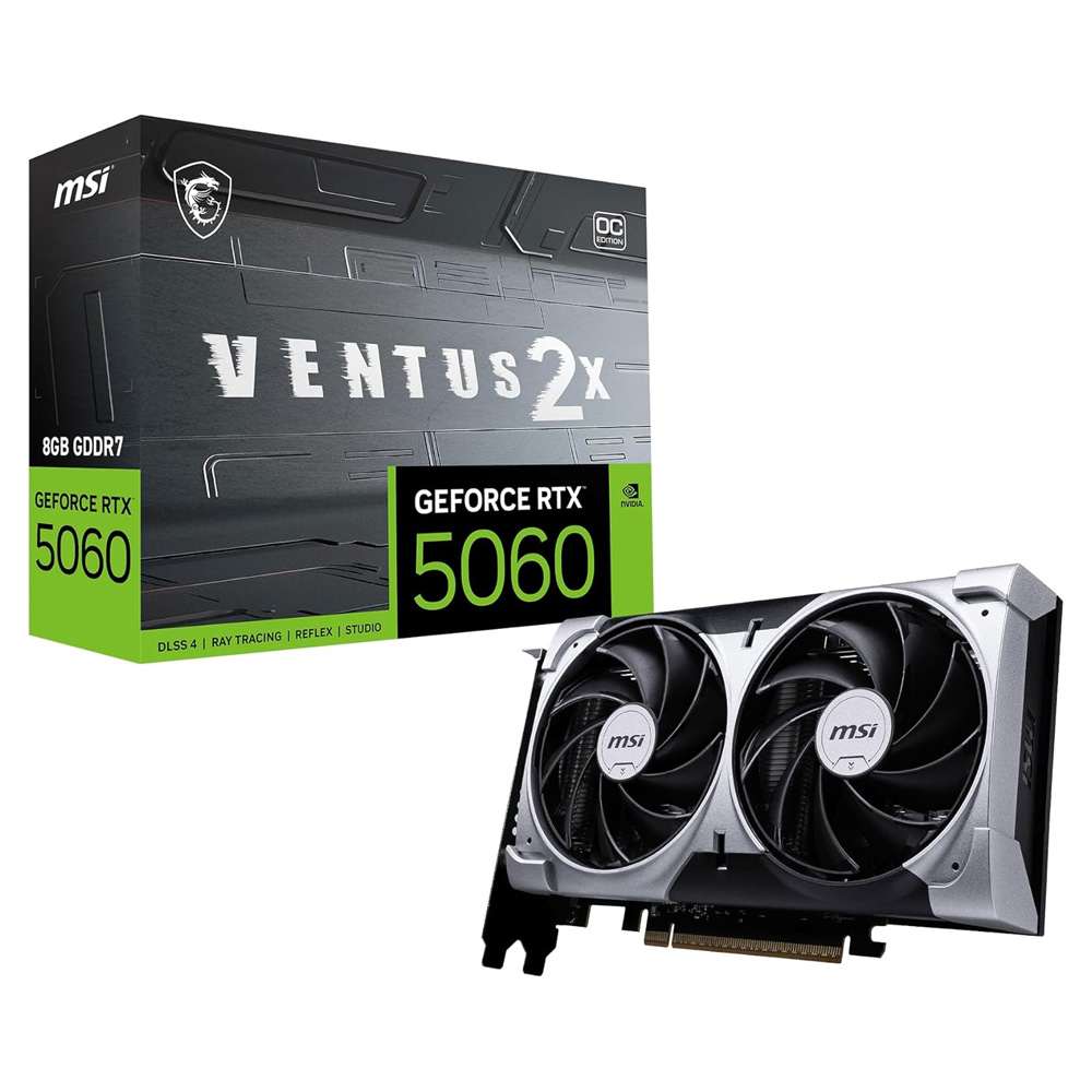 Nvidia RTX 5060<br>– 8 GB VRAM