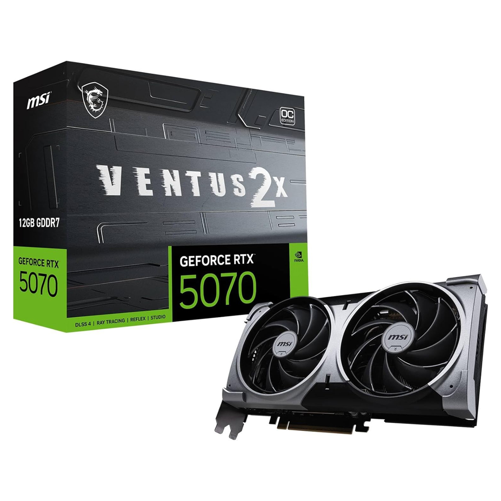 Nvidia RTX 5070 <br>– 12 GB VRAM