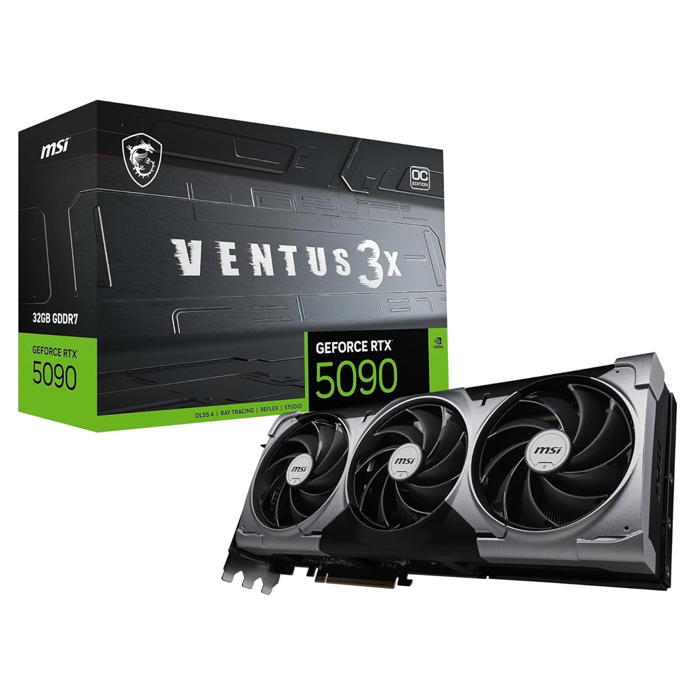 Nvidia RTX 5090<br>– 32 GB VRAM