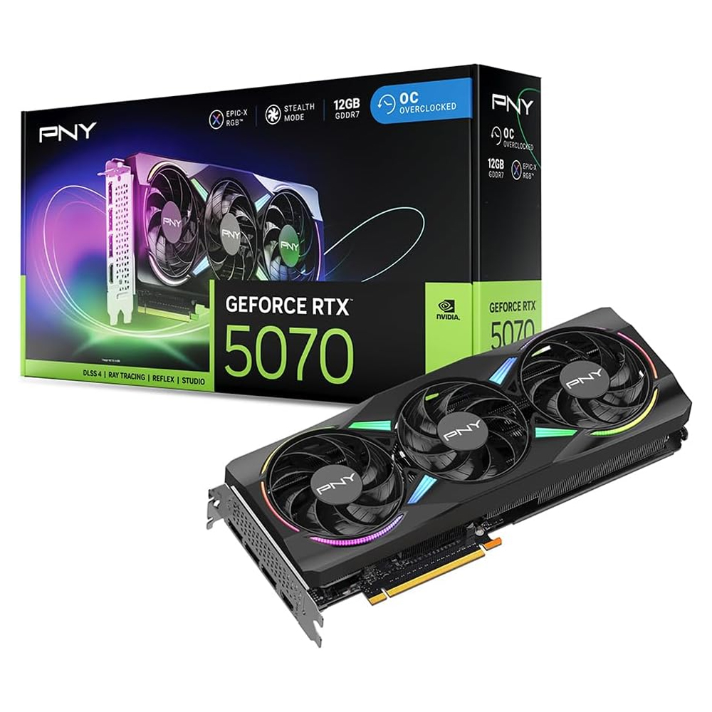 Nvidia RTX 5070<br>– 12 GB VRAM
