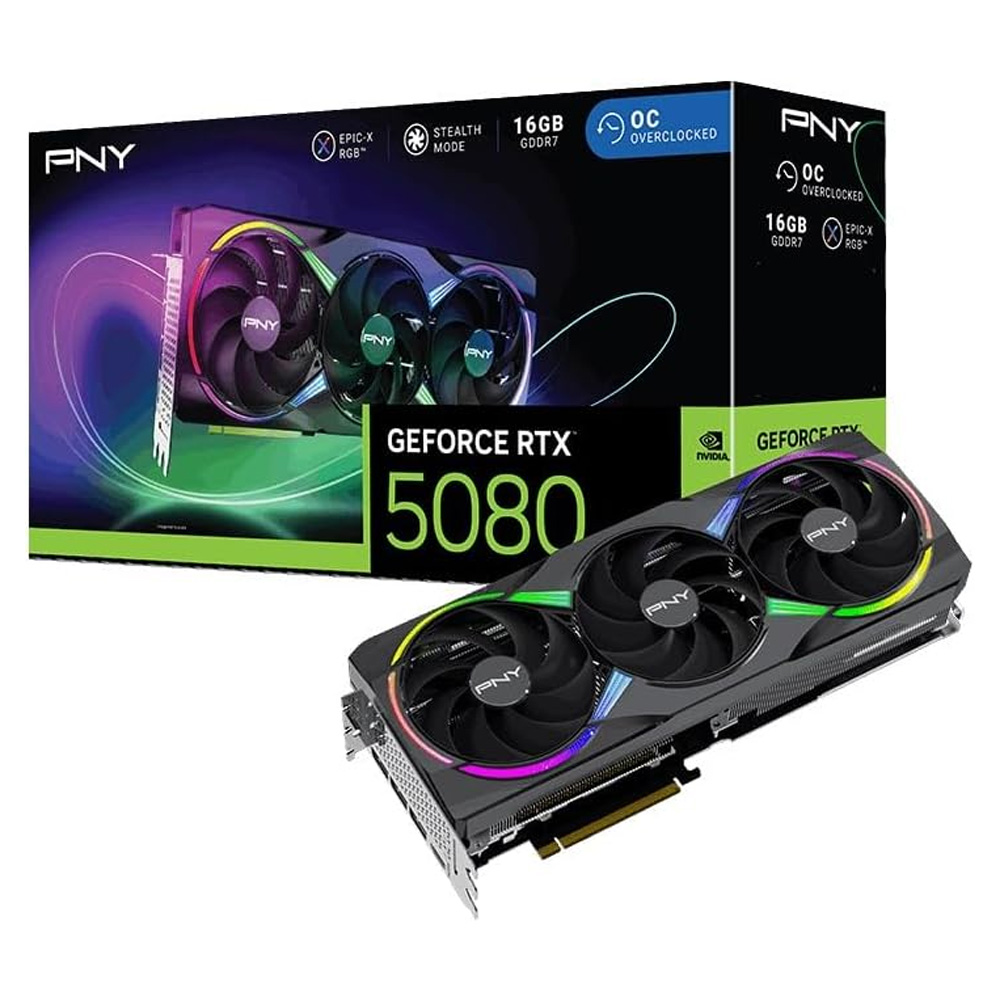 Nvidia RTX 5080<br>– 16 GB VRAM