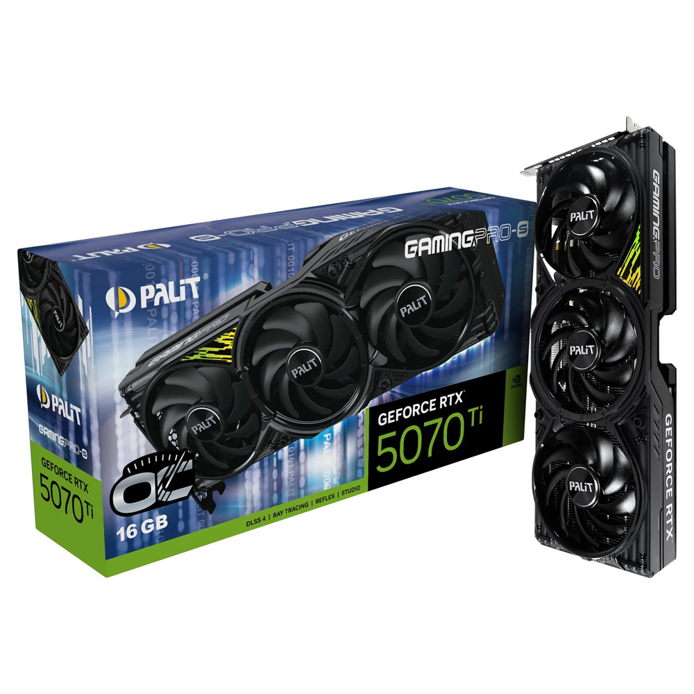 Nvidia RTX 5070 Ti<br>– 16 GB VRAM