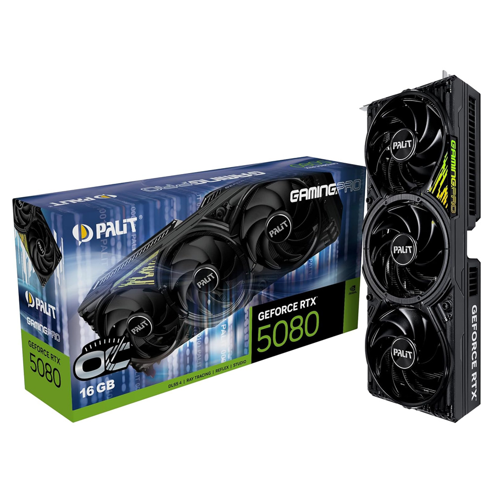 Nvidia RTX 5080<br>– 16 GB VRAM