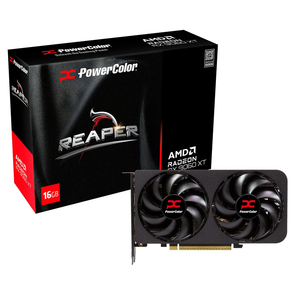 AMD Radeon RX 9060 XT<br>– 16 GB VRAM