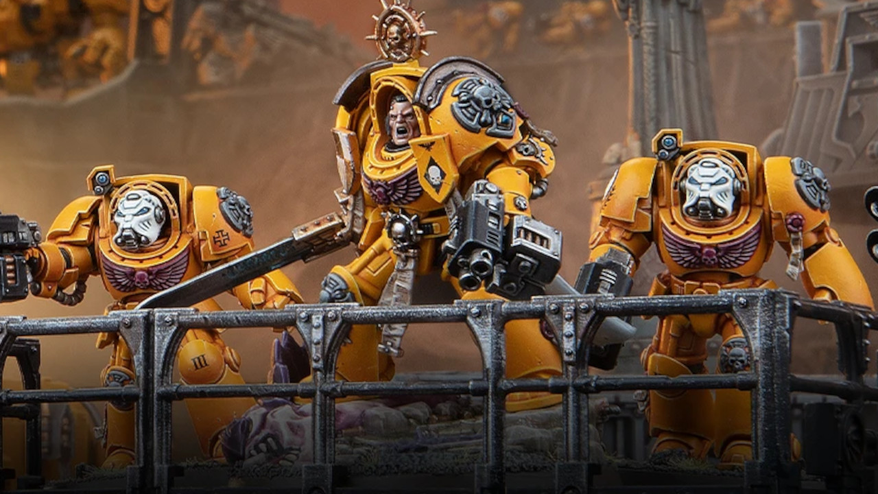 Warhammer 40k Imperial Fists armee