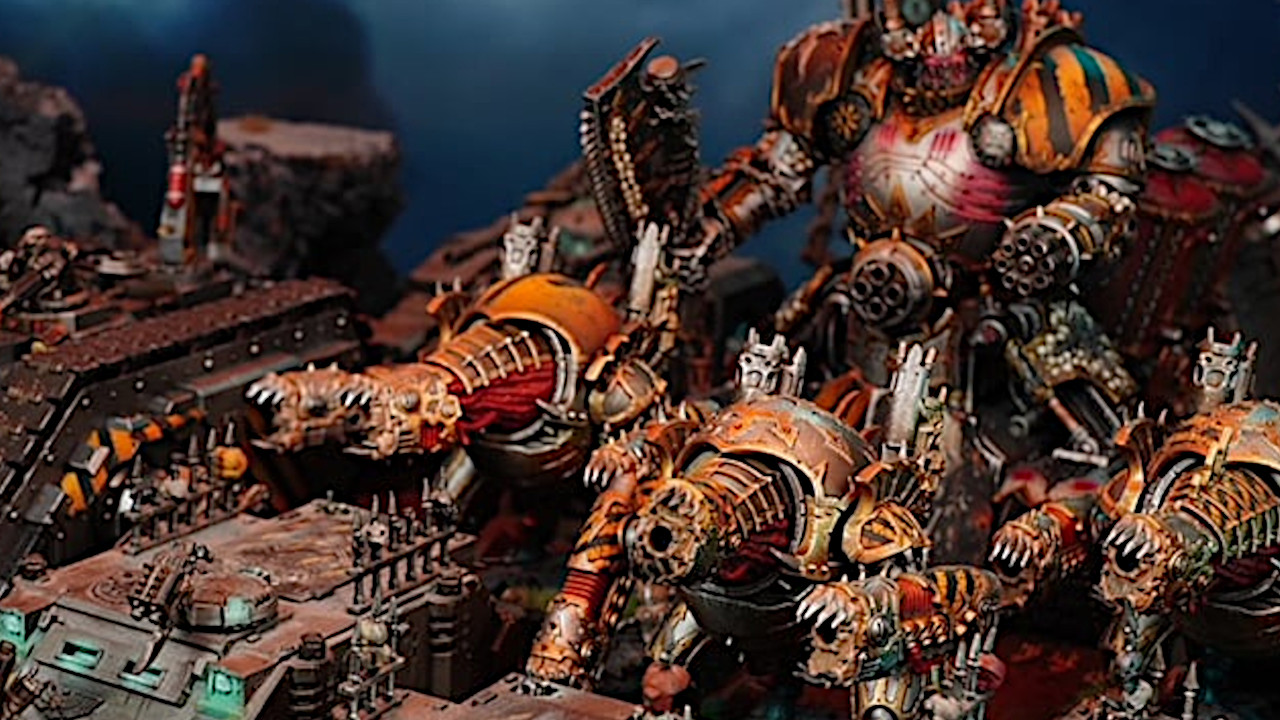 Warhammer 40k Iron Warriors armee 2